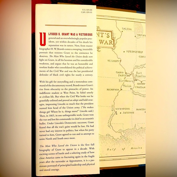 ❤️NWT❤️📚The man who saved the Union Hardcover❤️Ulysses Grant❤️📚 - Picture 6 of 8